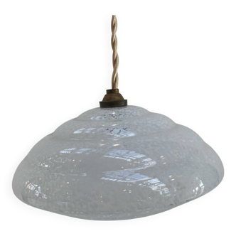 Vintage Clichy glass pendant light