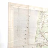 Michelin map Bassin d'Arcachon Bordeaux 1920