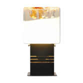 Vintage Italian glass table lamp