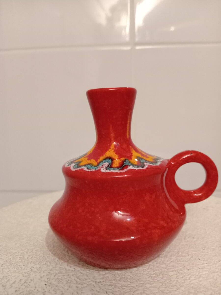 Bertoncello ceramic vase, 1970s