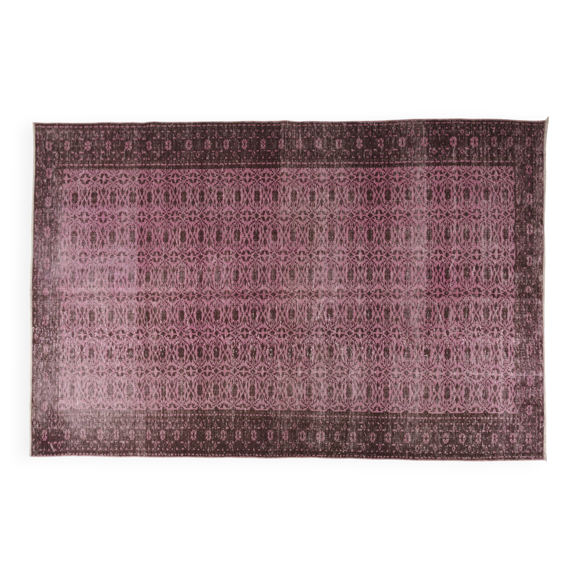 Decorative Pink Oushak Carpet sku 2527