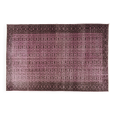 Tapis Oushak décoratif rose sku 2527