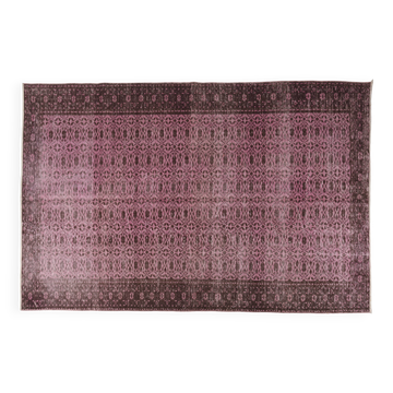 Decorative Pink Oushak Carpet sku 2527