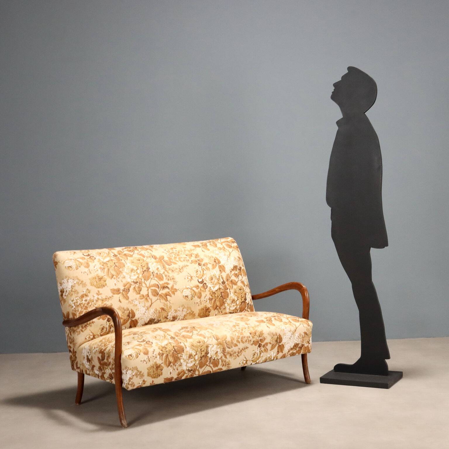 Two-seater sofa from the 1950s-60s