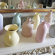 Carafe broc effect terracotta pastel pink