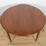 Mid-century teak round fresco dining table from g-plan, 1960s