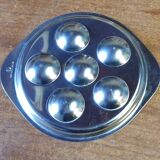 8 6-seater stainless steel snail dishes