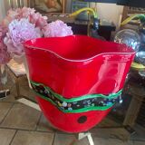 Murano blown glass vase