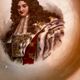Set of 7 antique dessert plates St Amand and Hamage