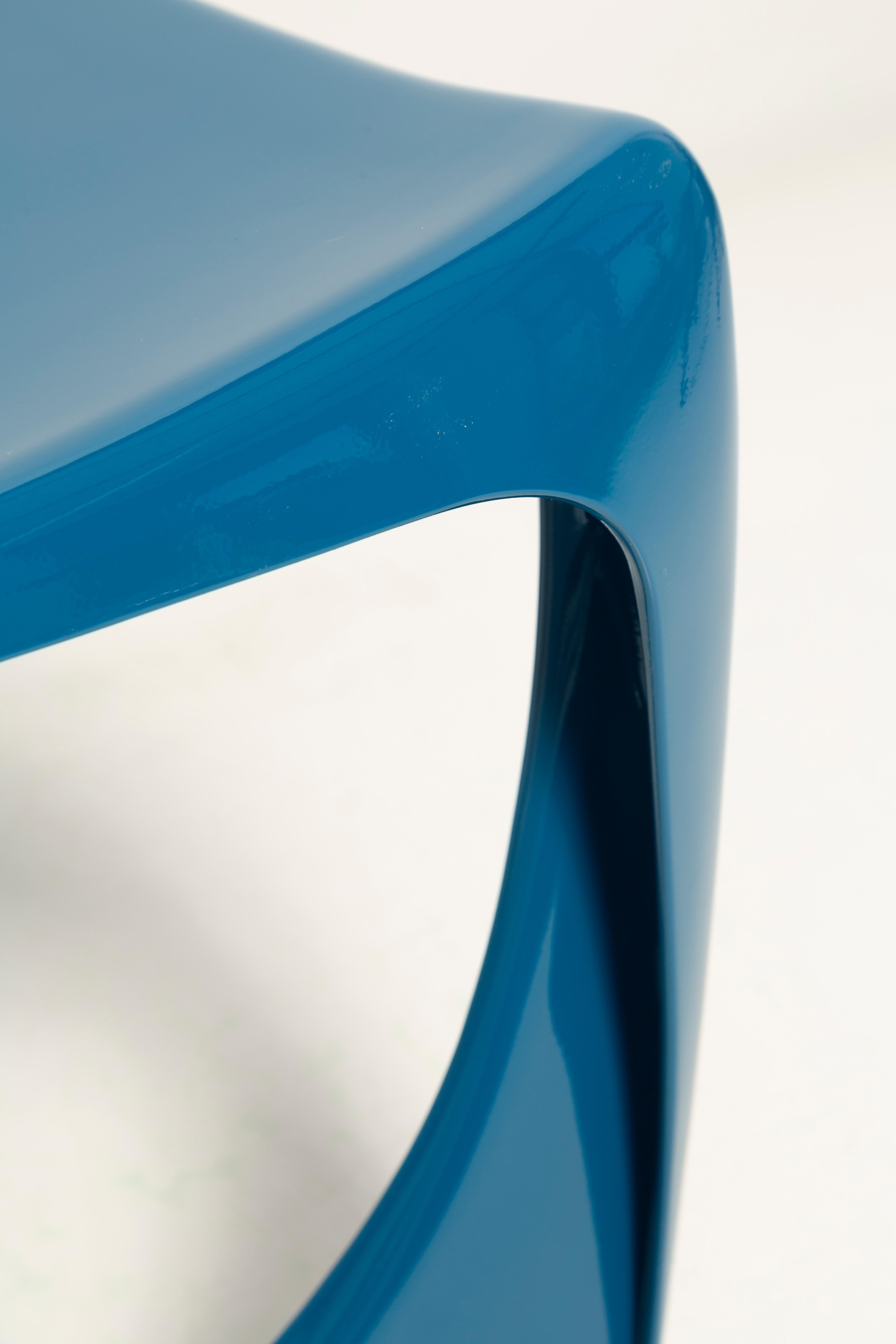 Mid-century blue sea Cado chair, Steen Østergaard, Europe, 1960s