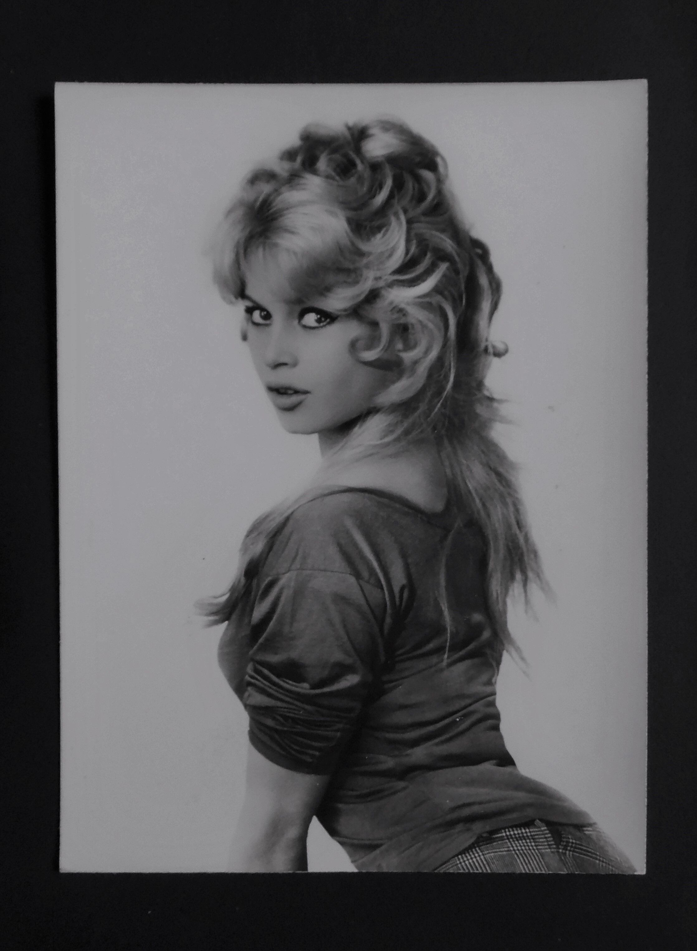 Photographie originale de " Brigitte Bardot " de 1958