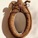Rope mirror by Audoux-Minnet 1950