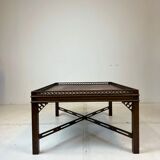 Mahogany Chinese cocktail table