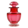 Biedermeier tea caddy, red crystal glass, Poland, 19th century