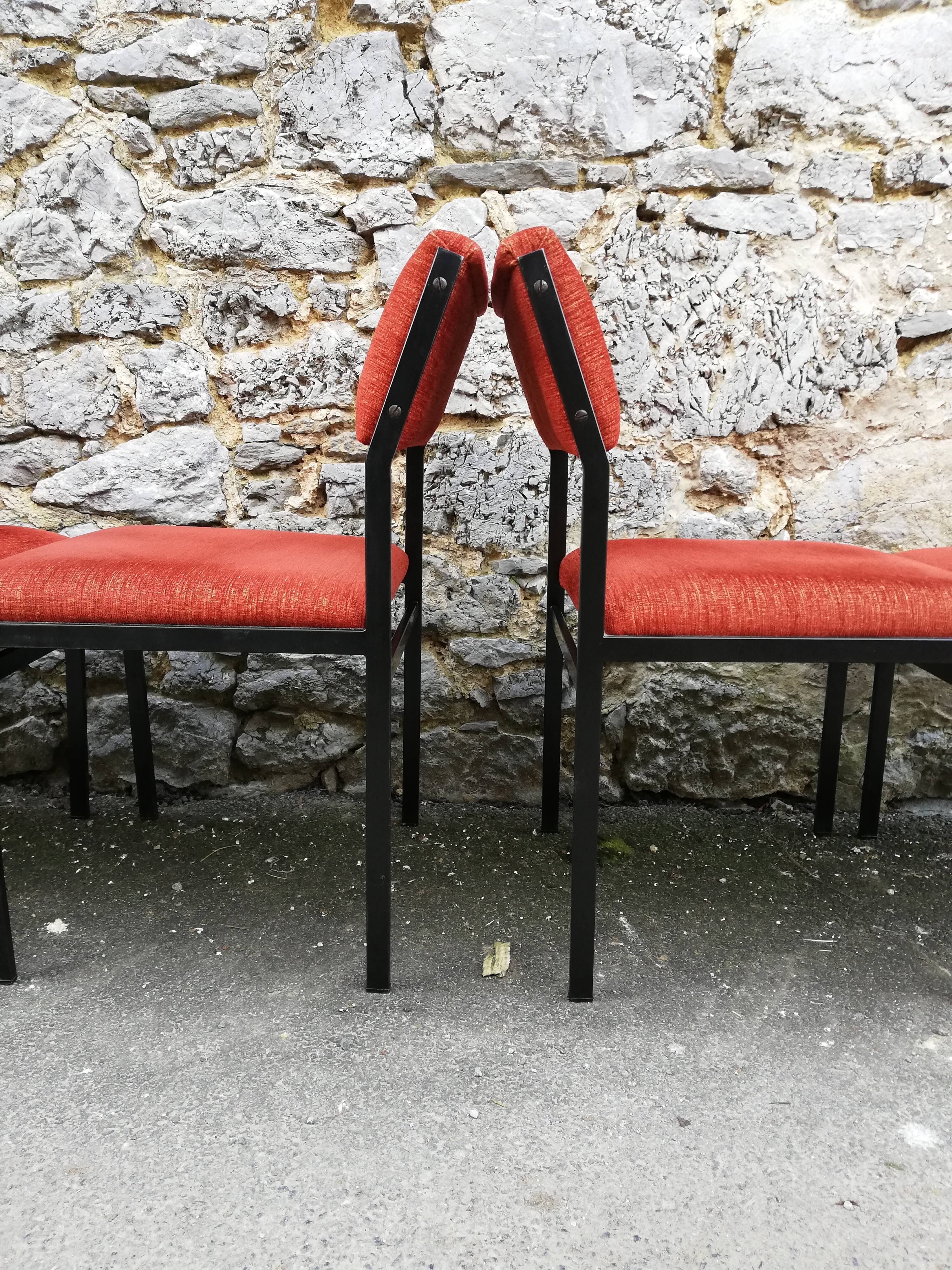 Set of 6 chairs Cees Braakman Pastoe Japanese Serie