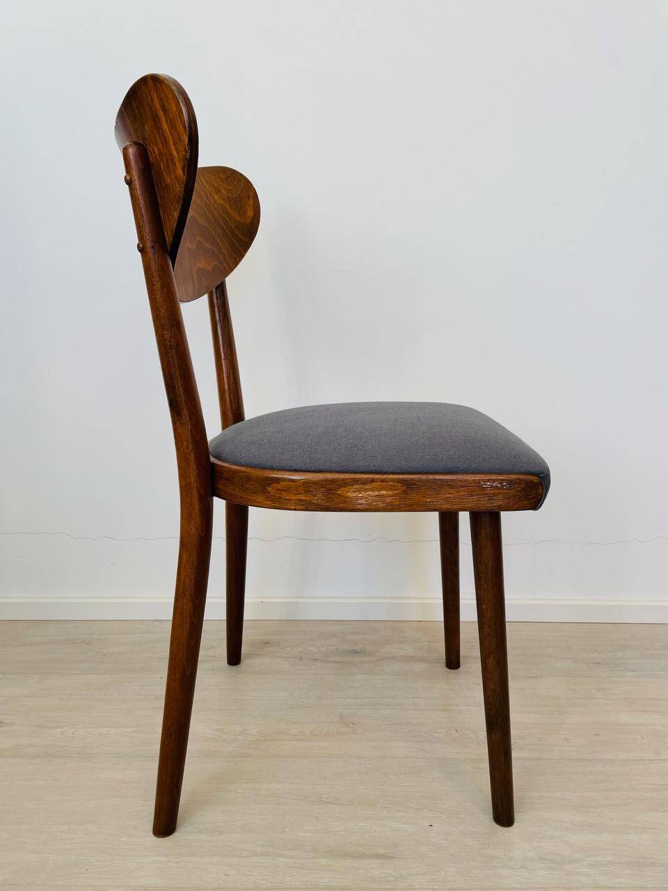 Vintage Dining Chair by TON, from Czechoslovakia 1960’s
