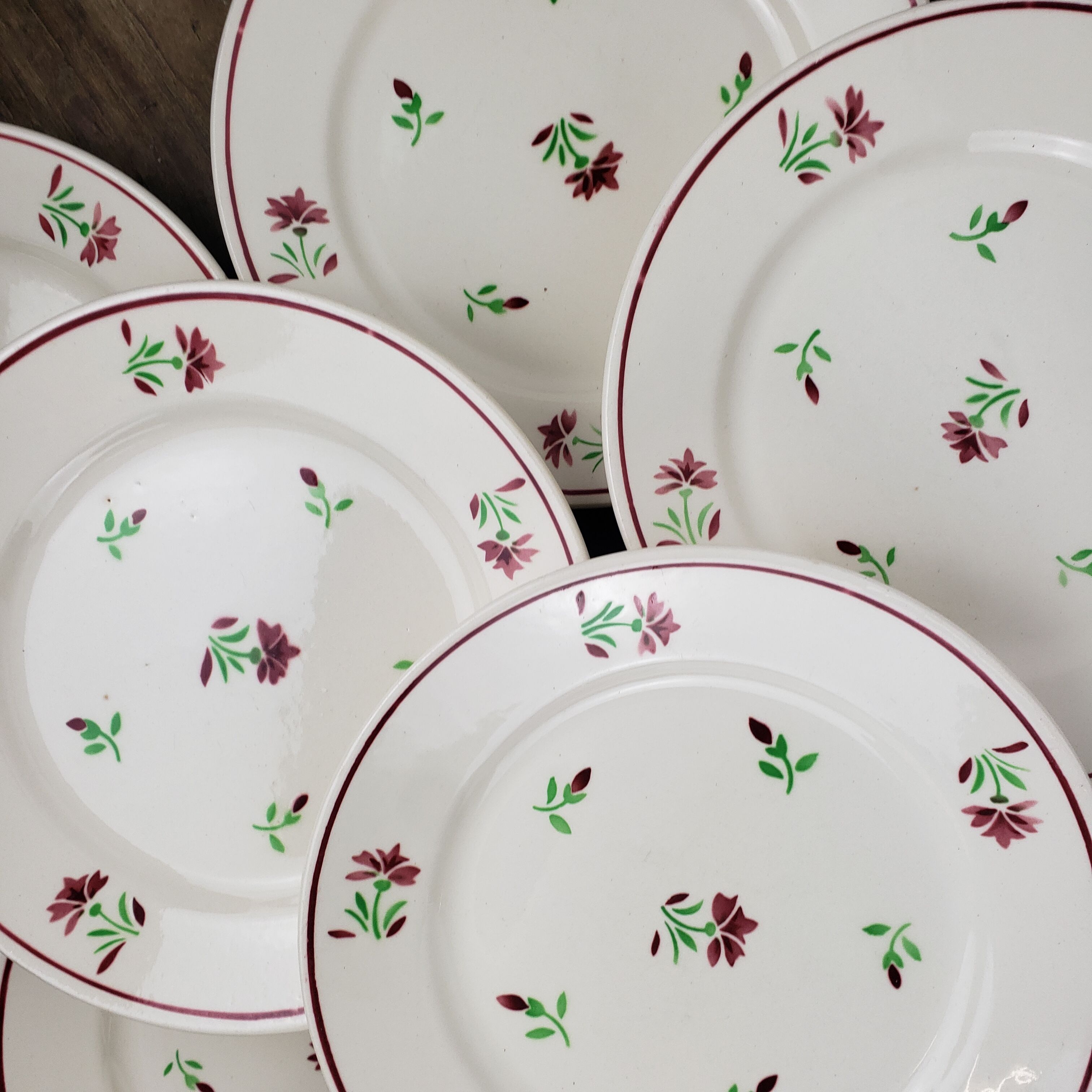 Flat plates x12 - Badonviller