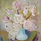 Flower painting table