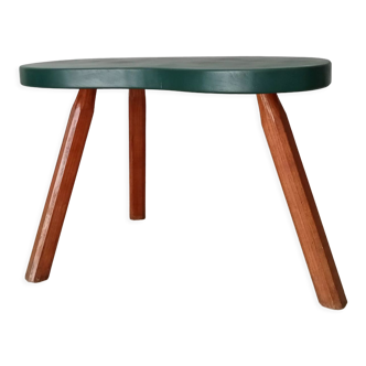 Vintage coffee table solid oak bean 60s /70