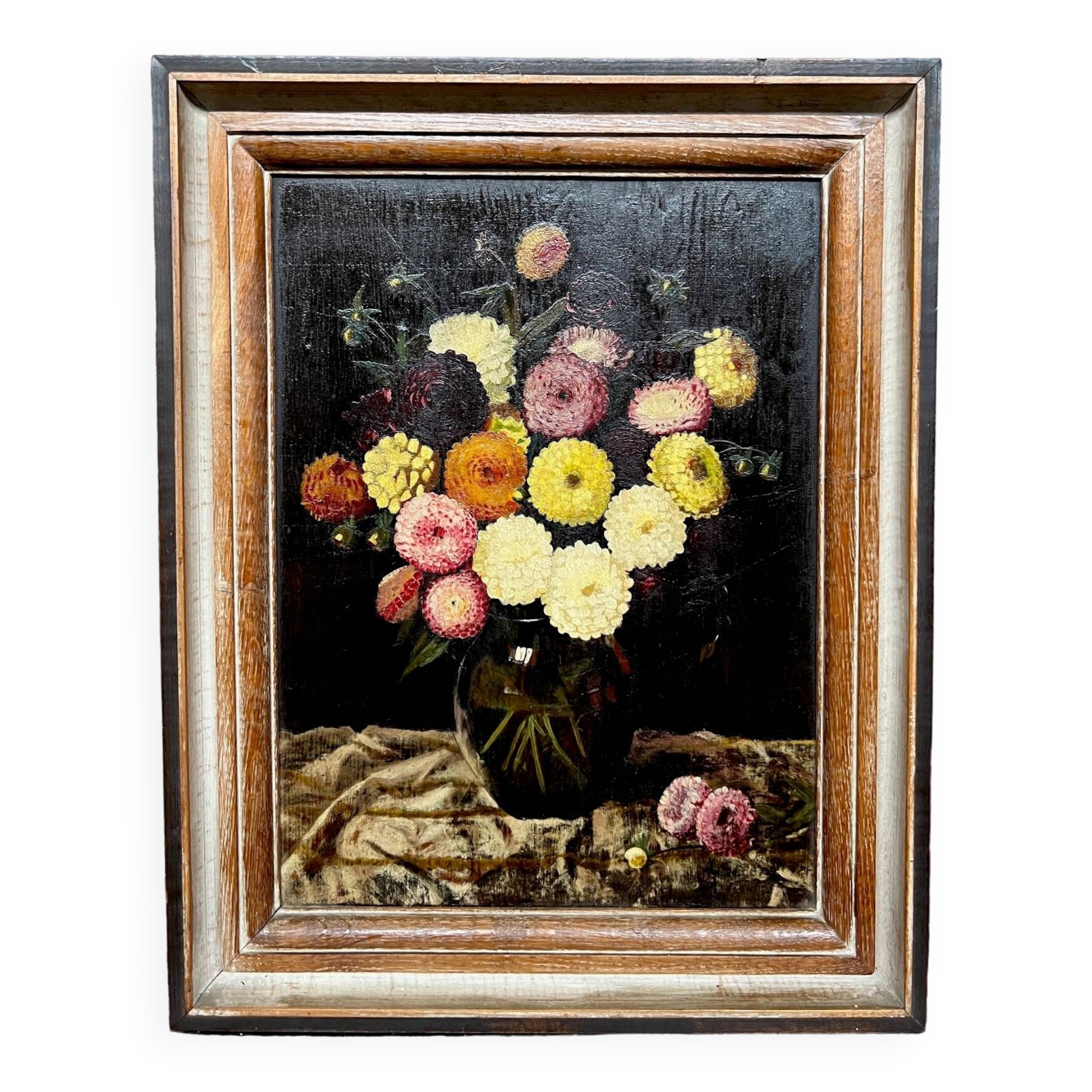 Painting “Still life with flowers”.