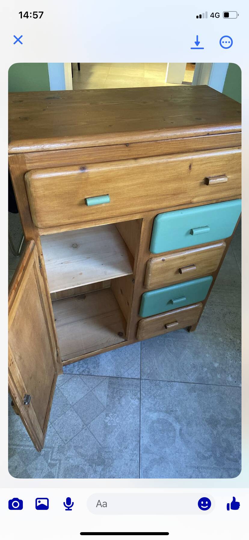 1940s chest of drawers