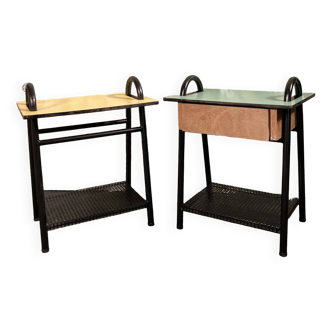 Pair of small tables from the 1960s
