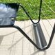 Metal and glass coffee table with magazine rack by Roche Bobois from the 1950s.