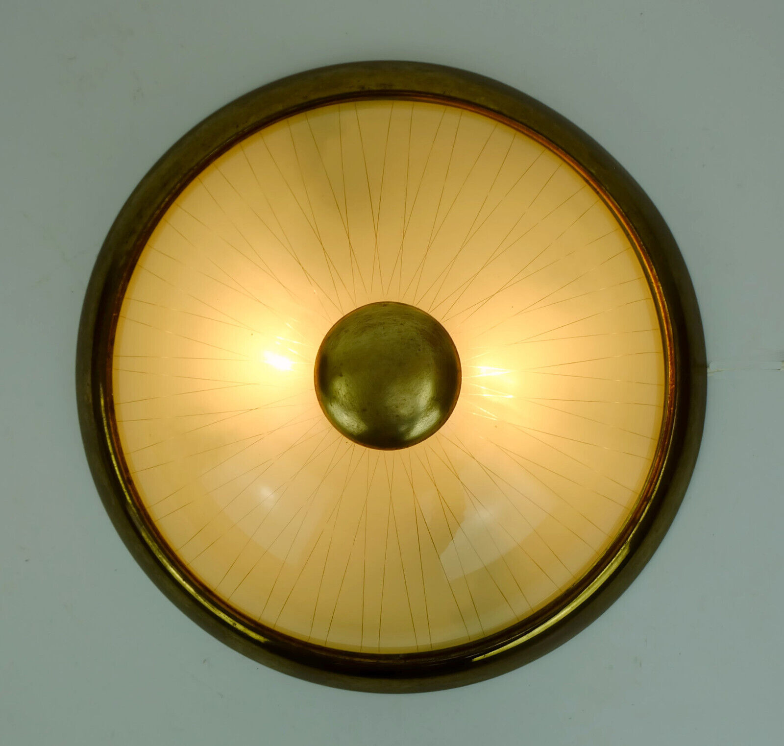 Mid century modern ceiling lamp 1950s