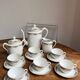 Antique Limoges porcelain coffee set – 1920s