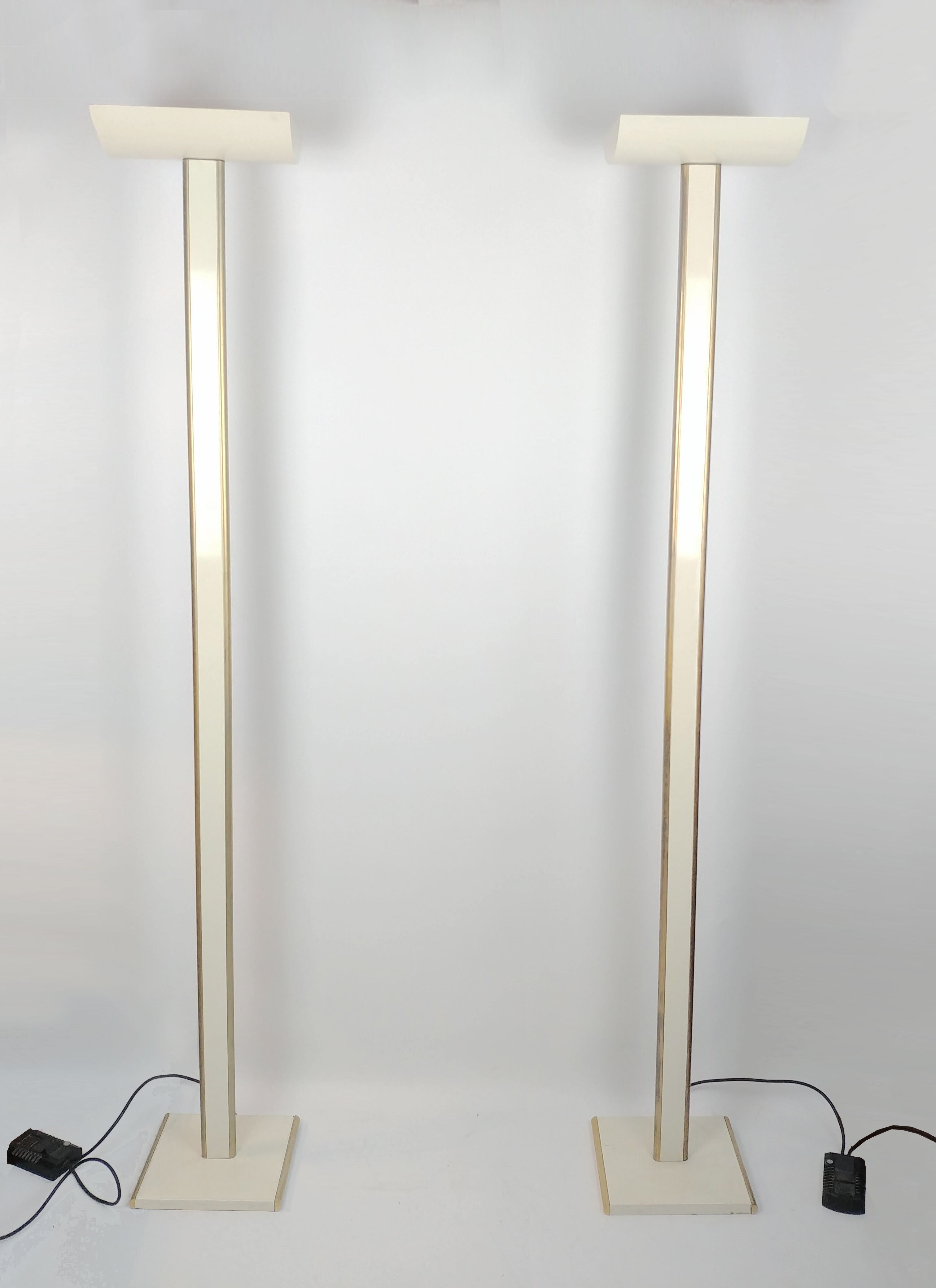 Pair of floor lamps 1970