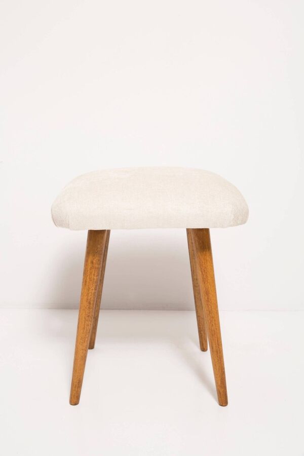 Tabouret Beige Clair Mid-Century Modern, Europe, 1960s