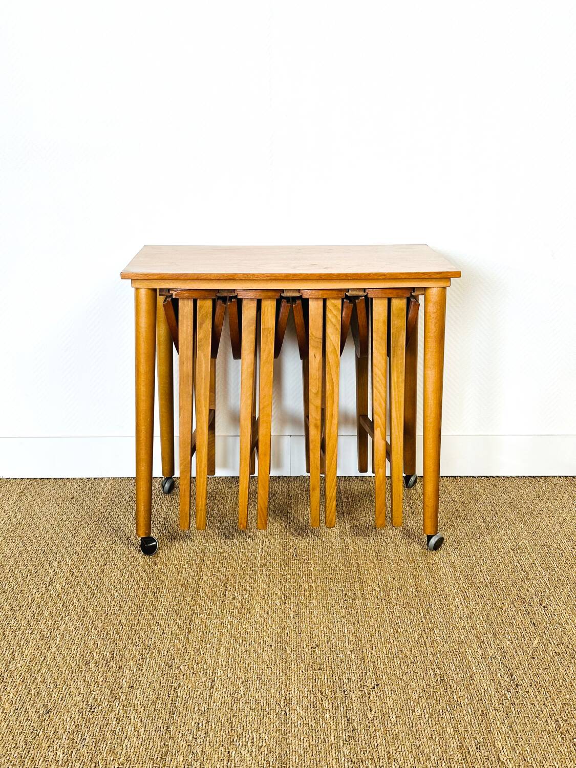 Table basse scandinave vintage 1960