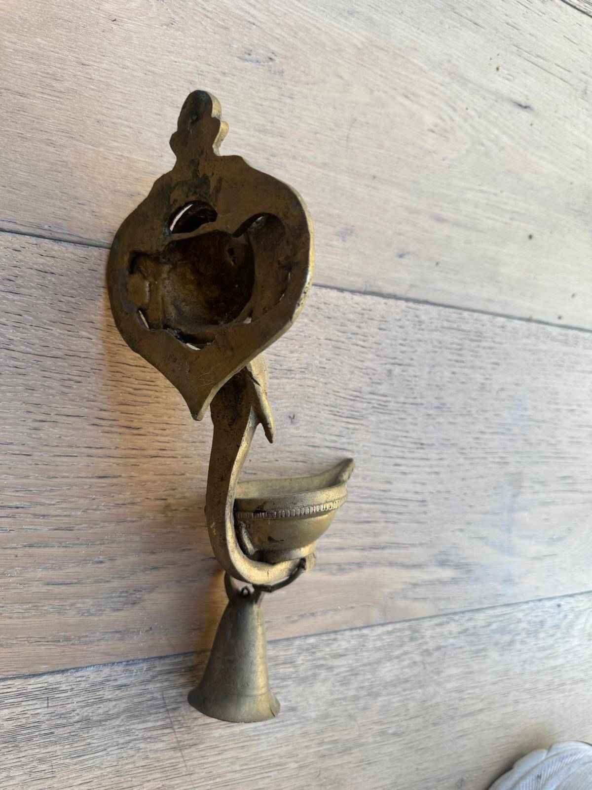 Hindu Wall Oil Lamp
