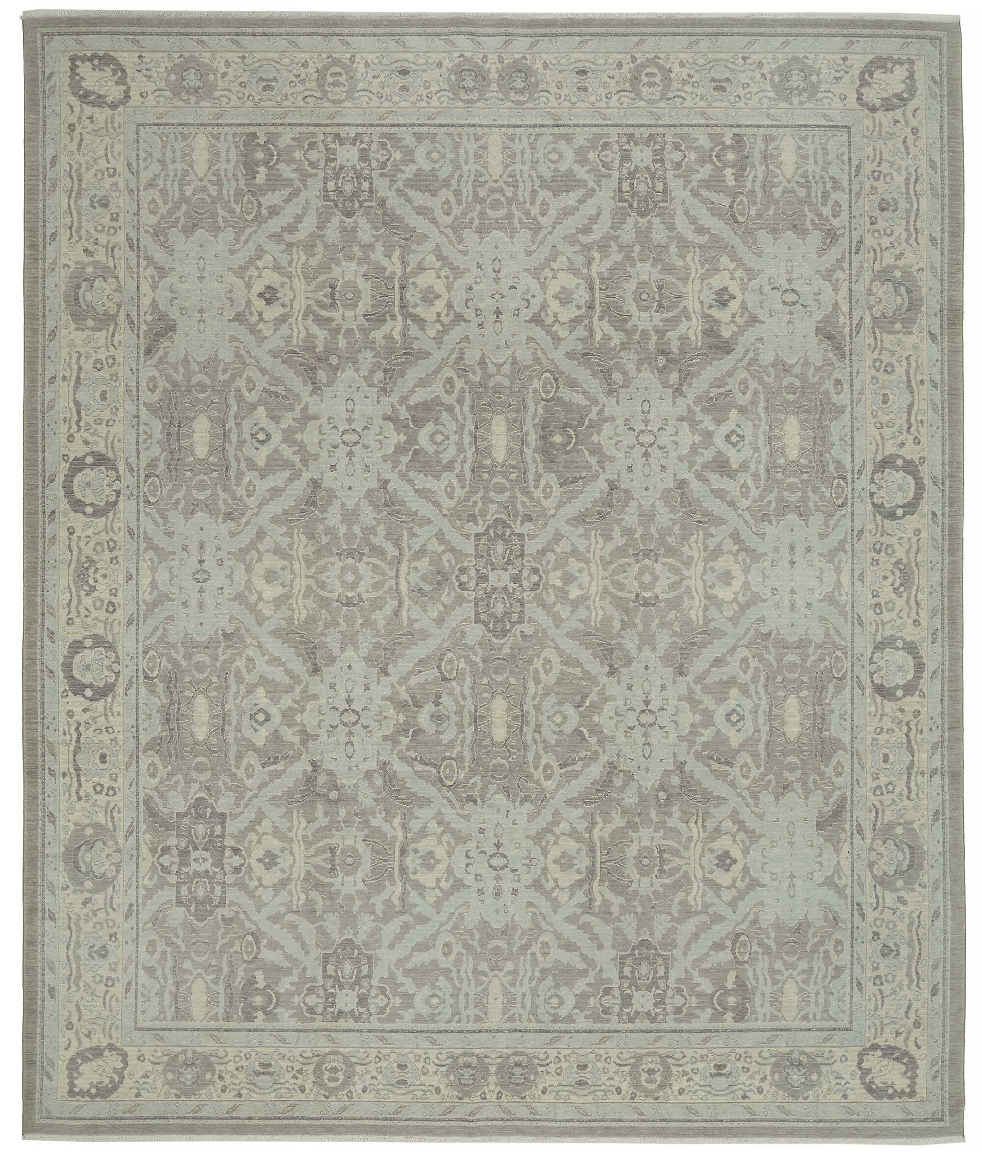 Turkish Handcrafted Loom Oushak Rug 305 cm x 370 cm