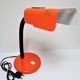Office lamp targetti sankey metal orange vintage 70s