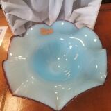 Coupe en cristal d'opaline soufflée