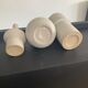 Serie 3 vintage ceramic vases