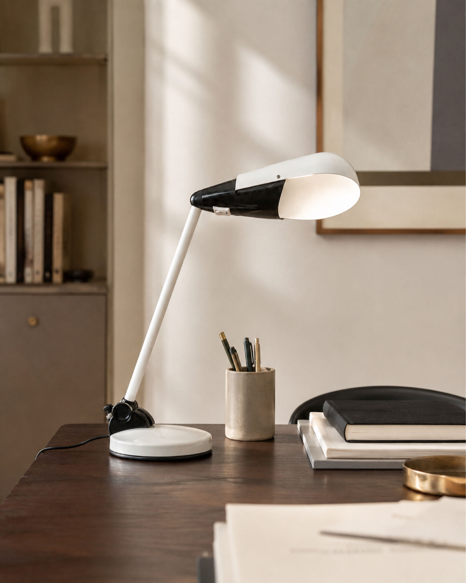 Vintage desk lamp Marina Malabotti Italy 1970