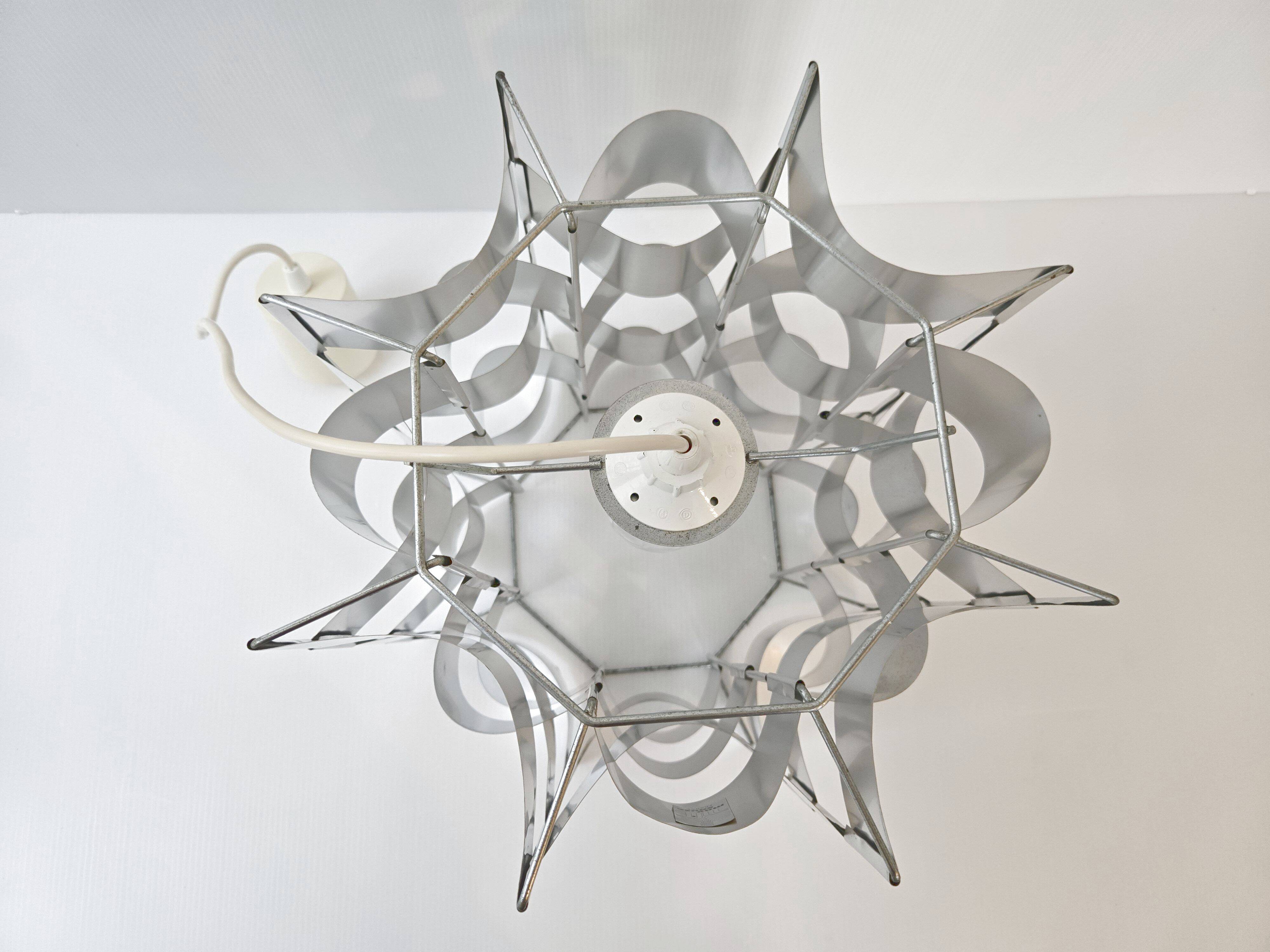 Max Sauze 1970 vintage pendant light