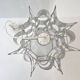 Max Sauze 1970 vintage pendant light