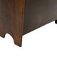 Art Deco Oak Newspaper Rack Magazine Rack 1950s design
