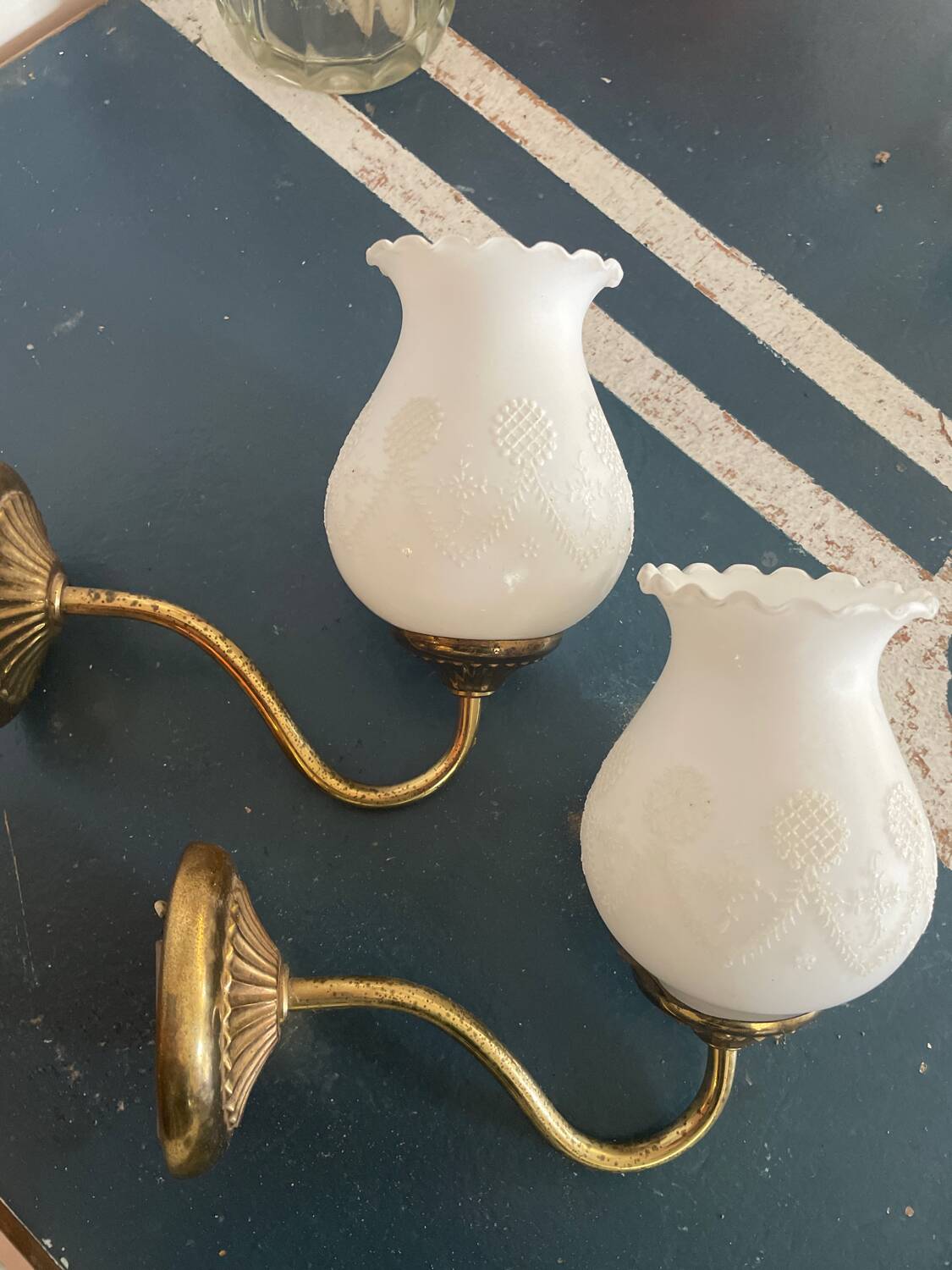 Pair of wall lights