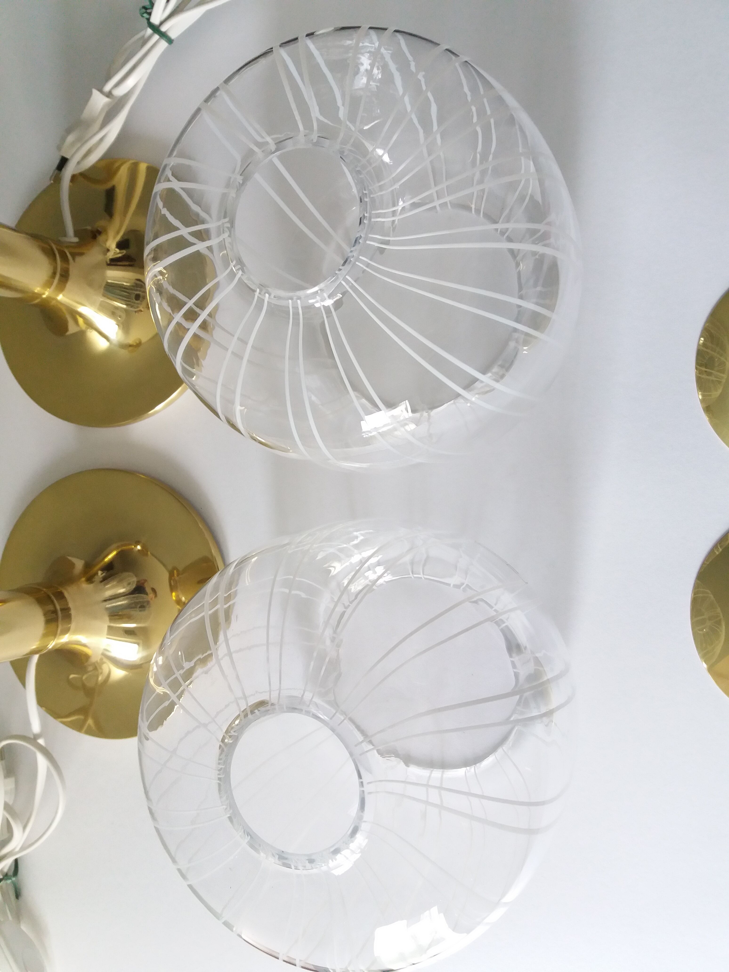 Set of two table lamps