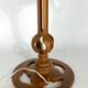 Lampe de table en bois italien vintage des années 50
