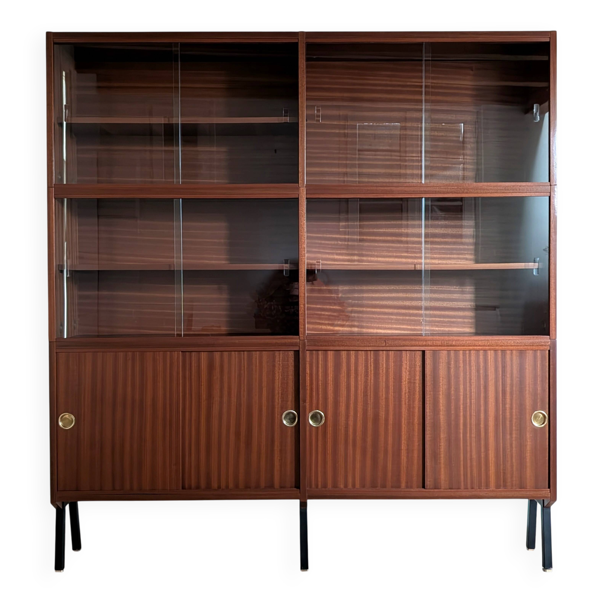 Buffet vitrine bibliothèque 60'