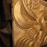 Art deco bas-relief folies bergères paris