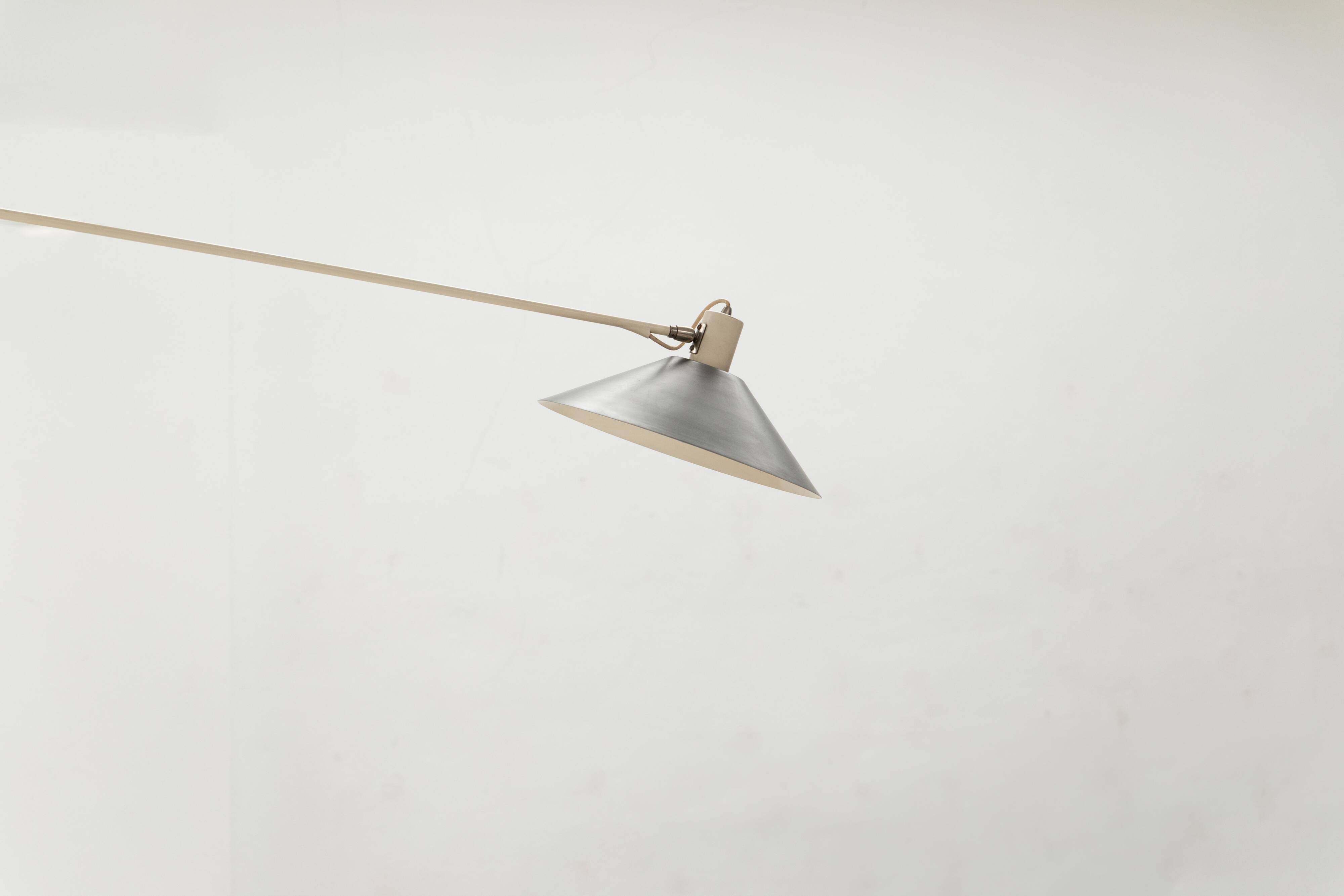 Counterbalance ceiling lamp by JJM Hoogervorst for Anvia Almelo, 1950's