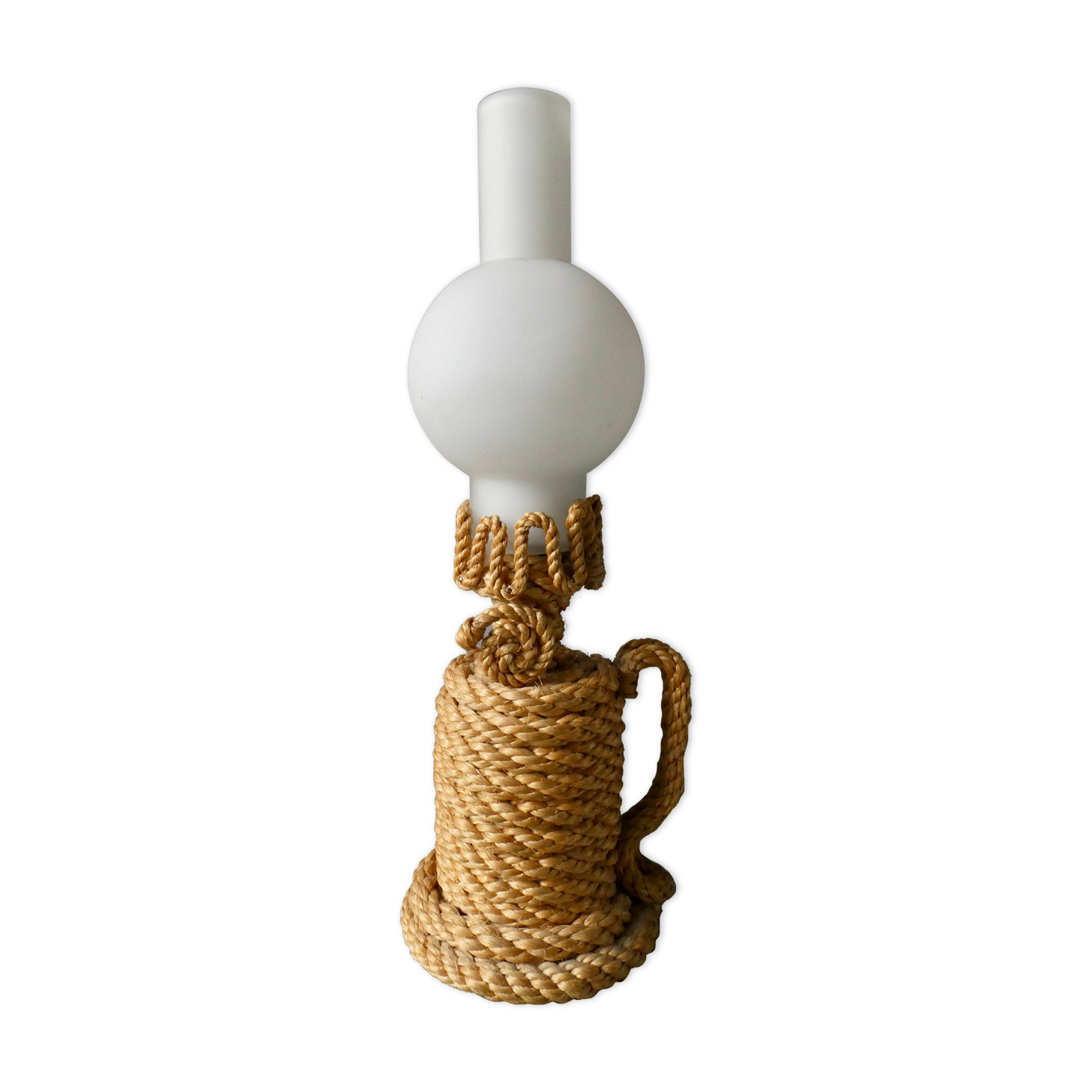 String lamp and opaline of the 60s