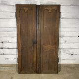 Portes armoire en chêne