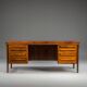 Danish modern executive desk by Ib Kofod Larsen for Faarup Møbelfabrik, 1960